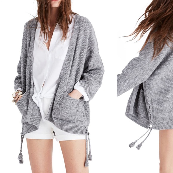 Madewell Jackets & Blazers - Madewell | Side Lace-Up Cardigan